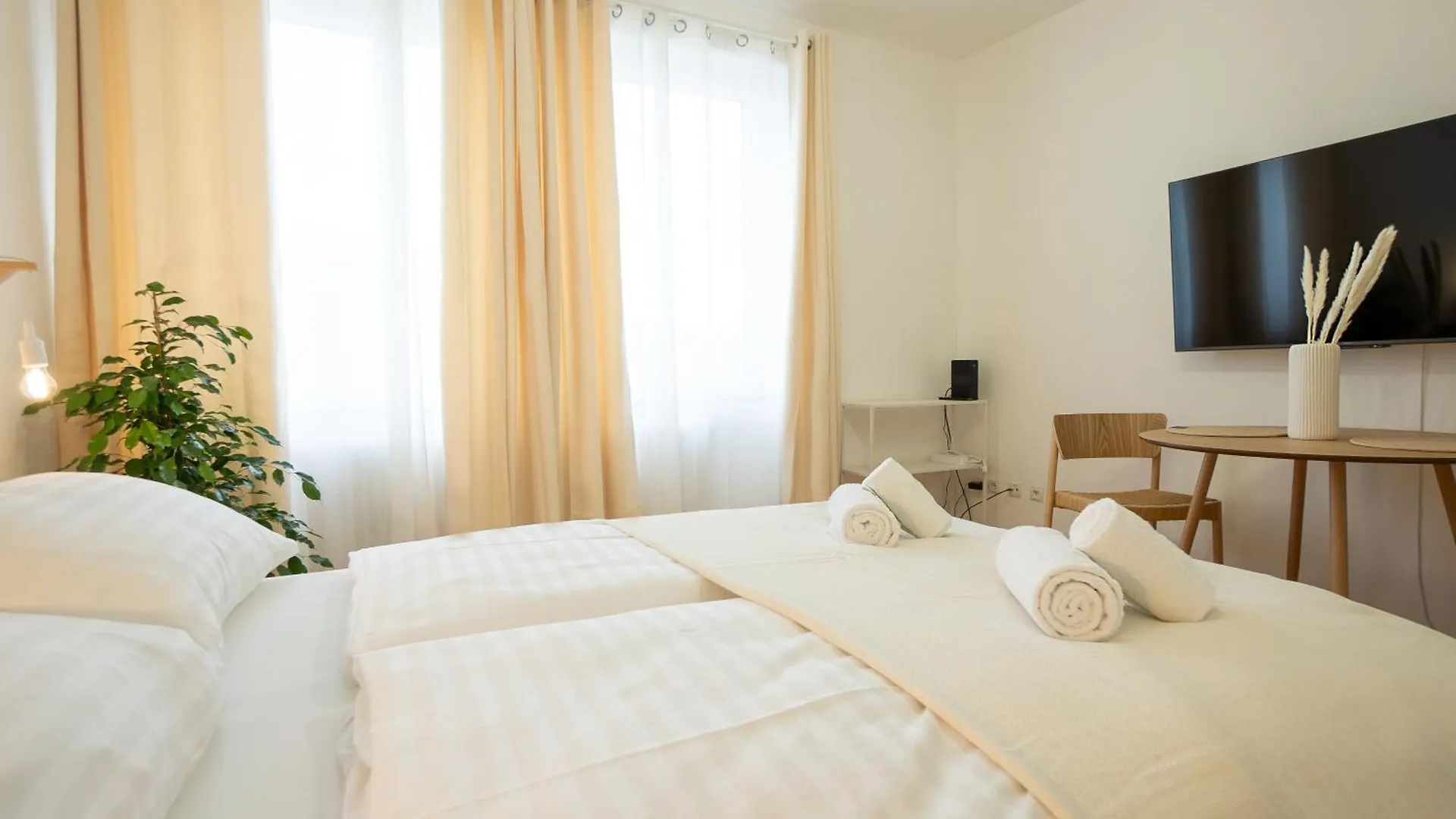 Bright And Cozy Studio With A City View Vídeň Apartmán